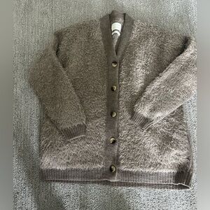 Lauren Manoogian Alpaca Cardigan Sweater Size 1